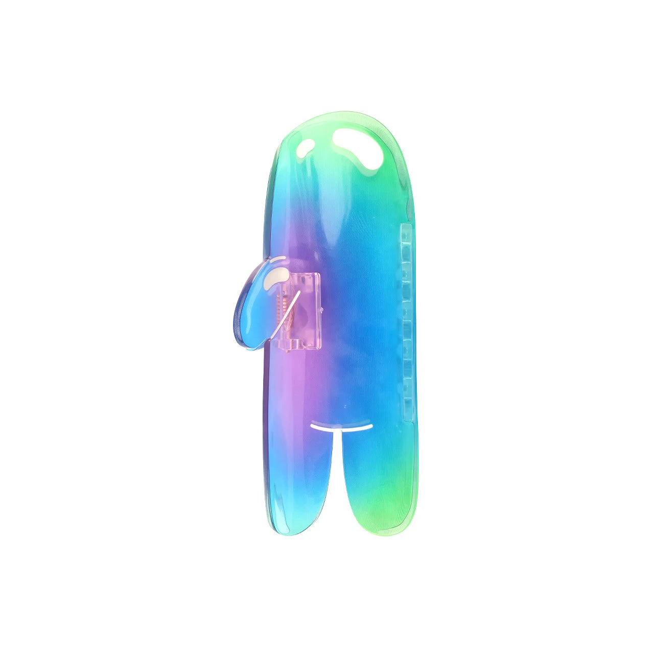1 piece iridescent color bubble buddy hair claw clip|hair clip|barrette|hair accessories