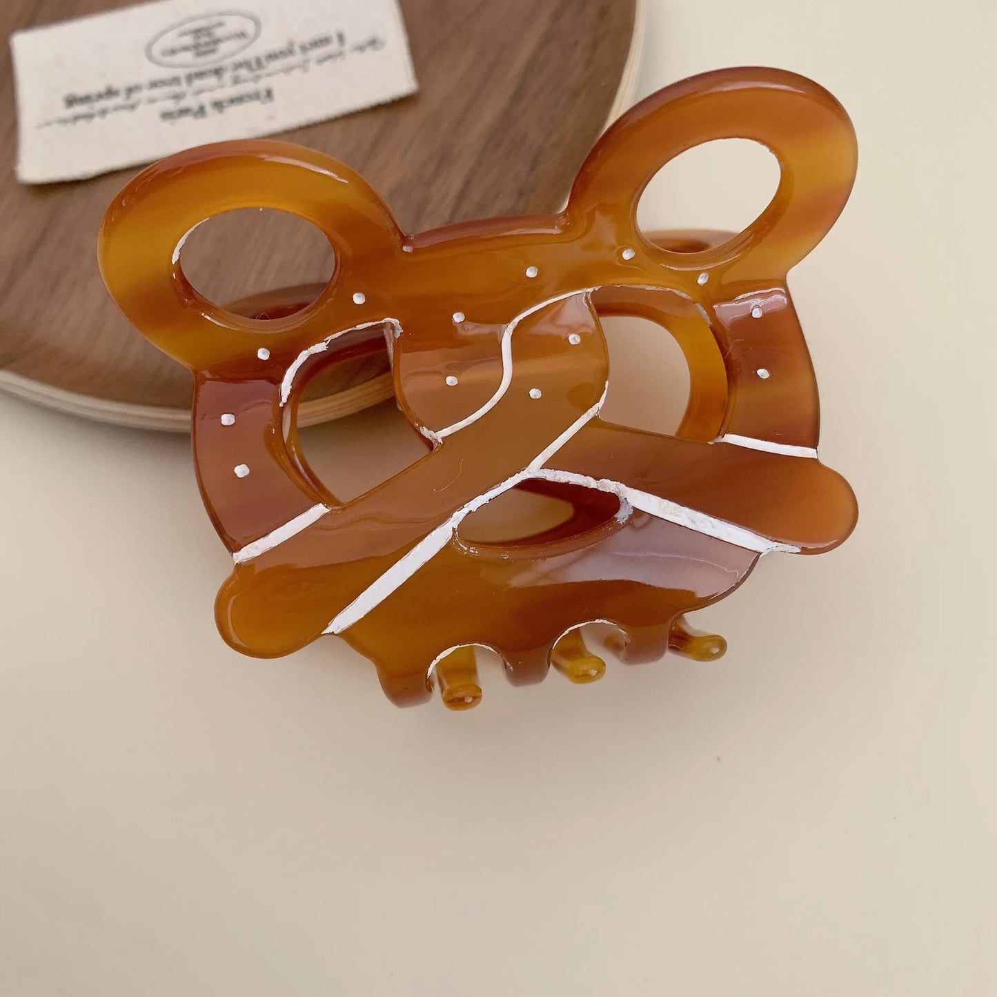 Biscuit Mickey Hair Clip