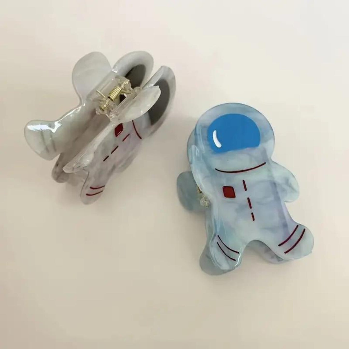 1 piece astronaut hair claw clip|hair clip|barrette|hair accessories