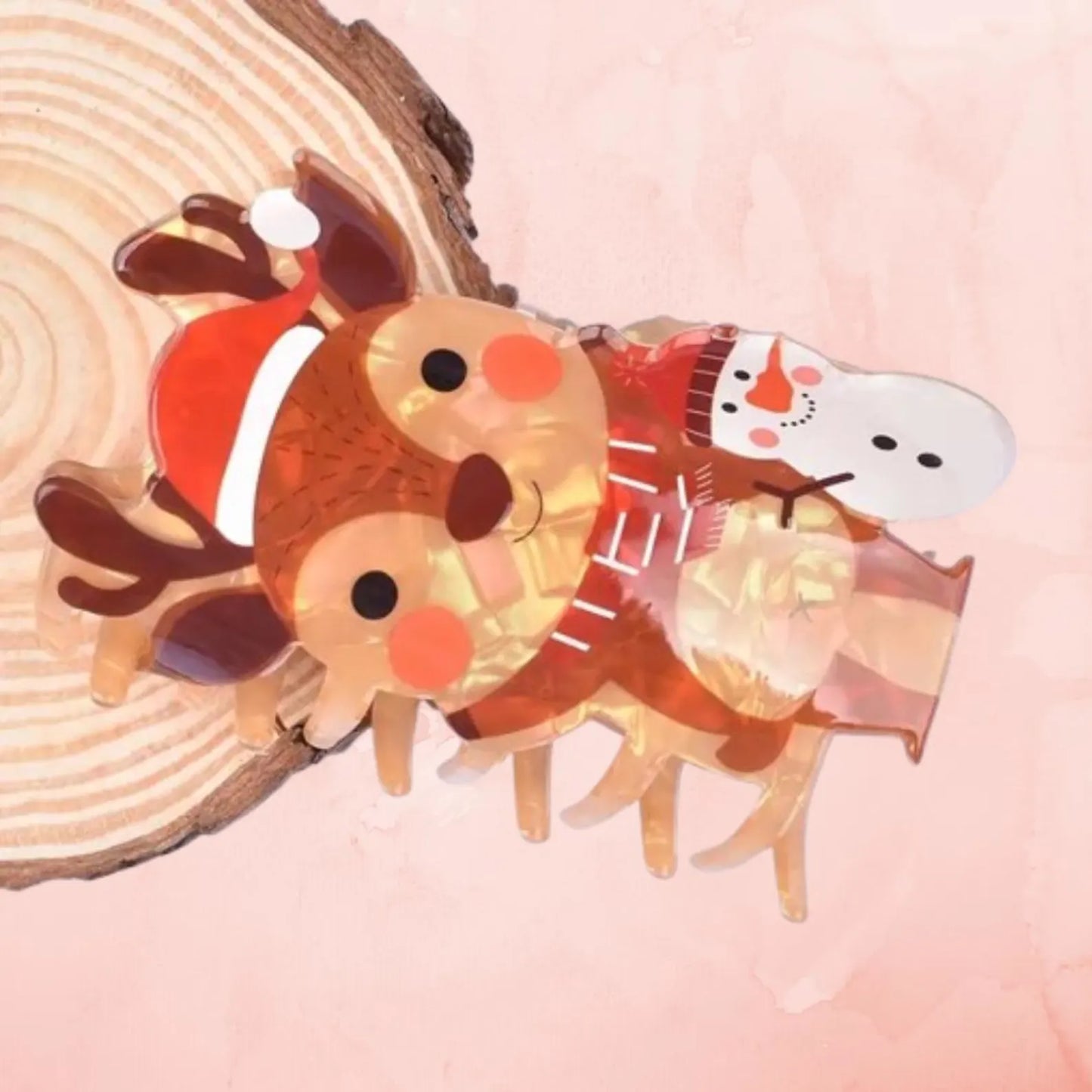 1 piece reindeer hair claw clip|hair clip|barrette|hair accessories