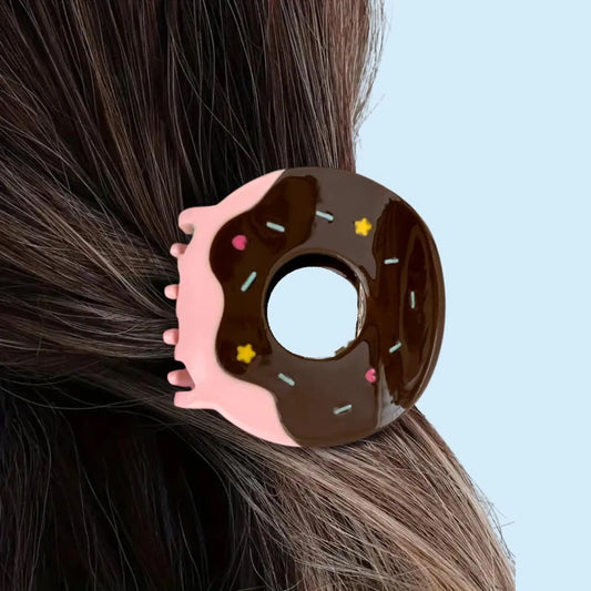 1 piece donut hair claw clip|hair clip|barrette|hair accessories
