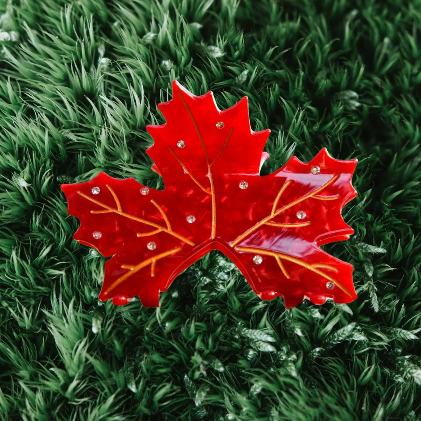 1 piece leaves hair claw clip|hair clip|barrette|hair accessories