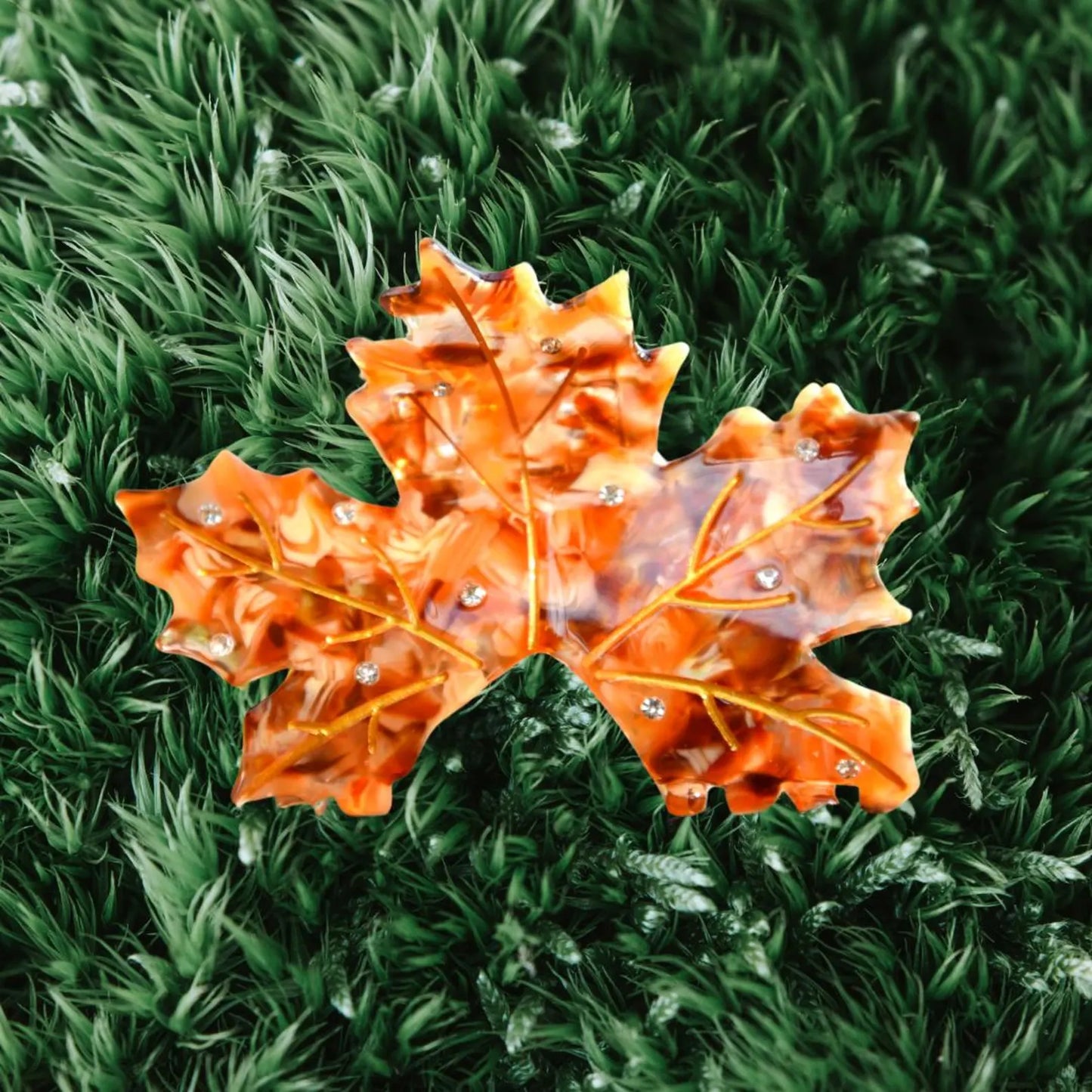 1 piece leaves hair claw clip|hair clip|barrette|hair accessories