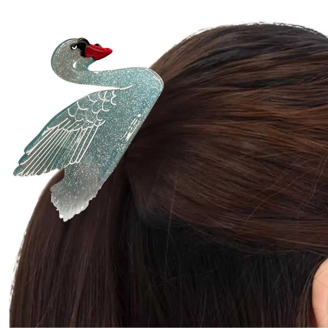 1 piece swan hair claw clip|hair clip|barrette|hair accessories